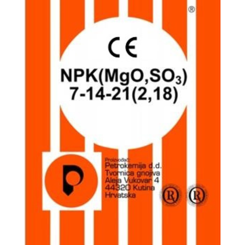 NPK 7:14:21 Mineral Fertilizer - 25 kg Bag